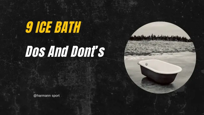 Ice Bath Dos And Dont’s