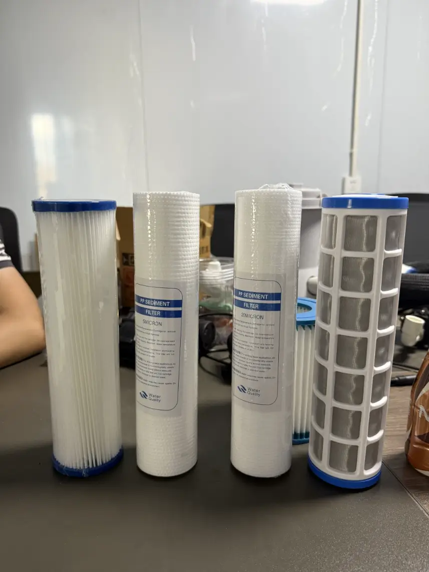 Ice bath chiller filter cartridge